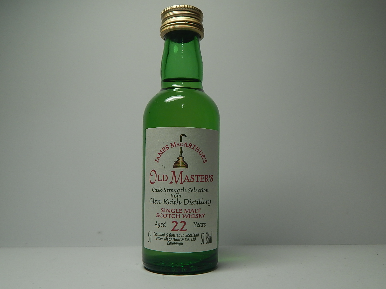 OLD MASTER´S SMSW 22yo "James MacArthurs" 5cl 51,2%vol